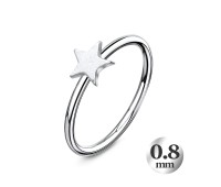 Star Nose Rings NSKR-05 (0.8mm)